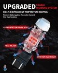LASFIT LED Amber Turn Signal Bulbs for Ford