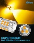 Amber 1157 LED Bulbs for Turn Signals - 2 Pack