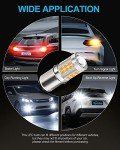 Amber 1157 LED Bulbs for Turn Signals - 2 Pack