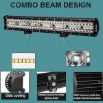 YBYZ 20 Inch LED Light Bar for Trucks