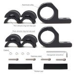 LED Light Bar Clamp Kit for 0.75"-1.25" Tubes