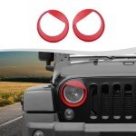 Angry Bird Headlight Trim Kit for Jeep Wrangler
