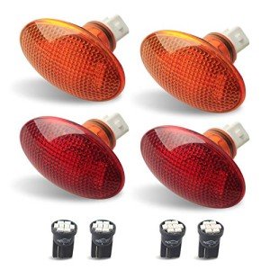 HERCOO LED Side Marker Lights for Ford Super Duty