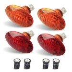 HERCOO LED Side Marker Lights for Ford Super Duty