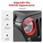Angry Bird Headlight Trim Kit for Jeep Wrangler