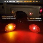 HERCOO LED Side Marker Lights for Ford Super Duty