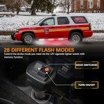 2PCS 70 Inch LED Running Board Emergency Lights