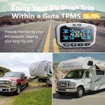 RV TPMS with 4 Sensors, 6 Alert Modes
