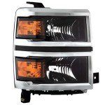 Chevy Silverado 1500 Headlight Assembly Replacement 2014-2015