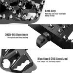 Hutexico 360° Adjustable Foot Pegs for Harley