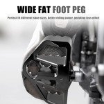 Hutexico 360° Adjustable Foot Pegs for Harley