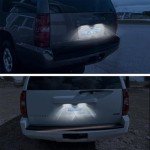 LED License Plate Light for 2007-2014 Chevy/GMC 2-Pack