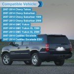 LED License Plate Light for 2007-2014 Chevy/GMC 2-Pack