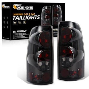 Smoke Black Taillights for 1999-2007 Chevy Silverado