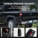 Smoke Black Taillights for 1999-2007 Chevy Silverado