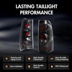 Smoke Black Taillights for 1999-2007 Chevy Silverado