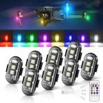 Remote Control LED Strobe Lights - 8 Colors
