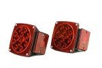 MAXXHAUL 12V LED Trailer Tail Lights Set