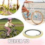 20-Inch Light Yellow BMX Bike Tire Replacement