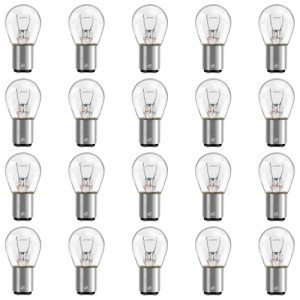 20 Pack 1157 Long Life Automotive Bulbs