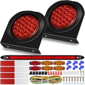 RONSTA 4-inch LED Boat Trailer Light Kit