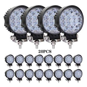 20PCS 42W LED Work Lights for Trucks and Off-Road Vehicles