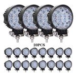 20PCS 42W LED Work Lights for Trucks and Off-Road Vehicles