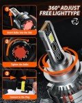 ENJOYAKOM LED Headlight Bulbs for Honda Civic