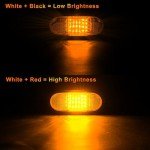 2Pcs 6.5 Inch LED Trailer Turn Signal Lights