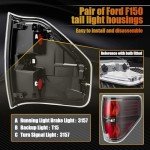 Ford F150 Tail Light Assembly Pair (2009-2014)