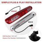 AFEISOL LED Third Brake Light for GMC/Chevy