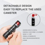 3-in-1 Personal Alarm and Pepper Spray Set