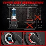 Bright 6000K Halogen Bulbs for Honda Civic