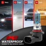 Bright 6000K Halogen Bulbs for Honda Civic