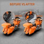 Harley Driver Footpegs for Touring & Softail Bikes