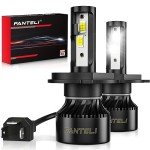 FANTELI H4 LED Bulb - 34000LM, Cool White, 2 Pack