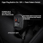 WOWTOU 2-in-1 192-LED Blue Strobe Light Bar