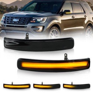 Sequential LED Side Mirror Turn Signals for Explorer