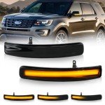 Sequential LED Side Mirror Turn Signals for Explorer