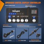 Nilight 144LED Emergency Strobe Light Bar