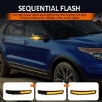 Sequential LED Side Mirror Turn Signals for Explorer