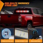 Nilight 144LED Emergency Strobe Light Bar