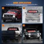 Nilight 144LED Emergency Strobe Light Bar