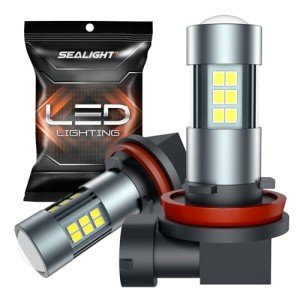 SEALIGHT H11 H8 H16 360° LED Fog Bulbs