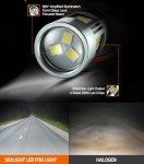 SEALIGHT H11 H8 H16 360° LED Fog Bulbs