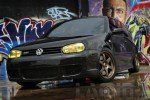 Custom Yellow Headlight Covers for BMW 3-Series