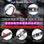 12Pcs Motorcycle LED Light Kit with Remote Control