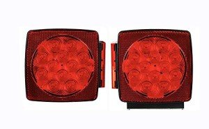 MAXXHAUL 12V LED Submersible Trailer Lights Set