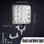 20PCS 4-Inch LED Work Light Bar for Trucks