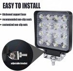20PCS 4-Inch LED Work Light Bar for Trucks